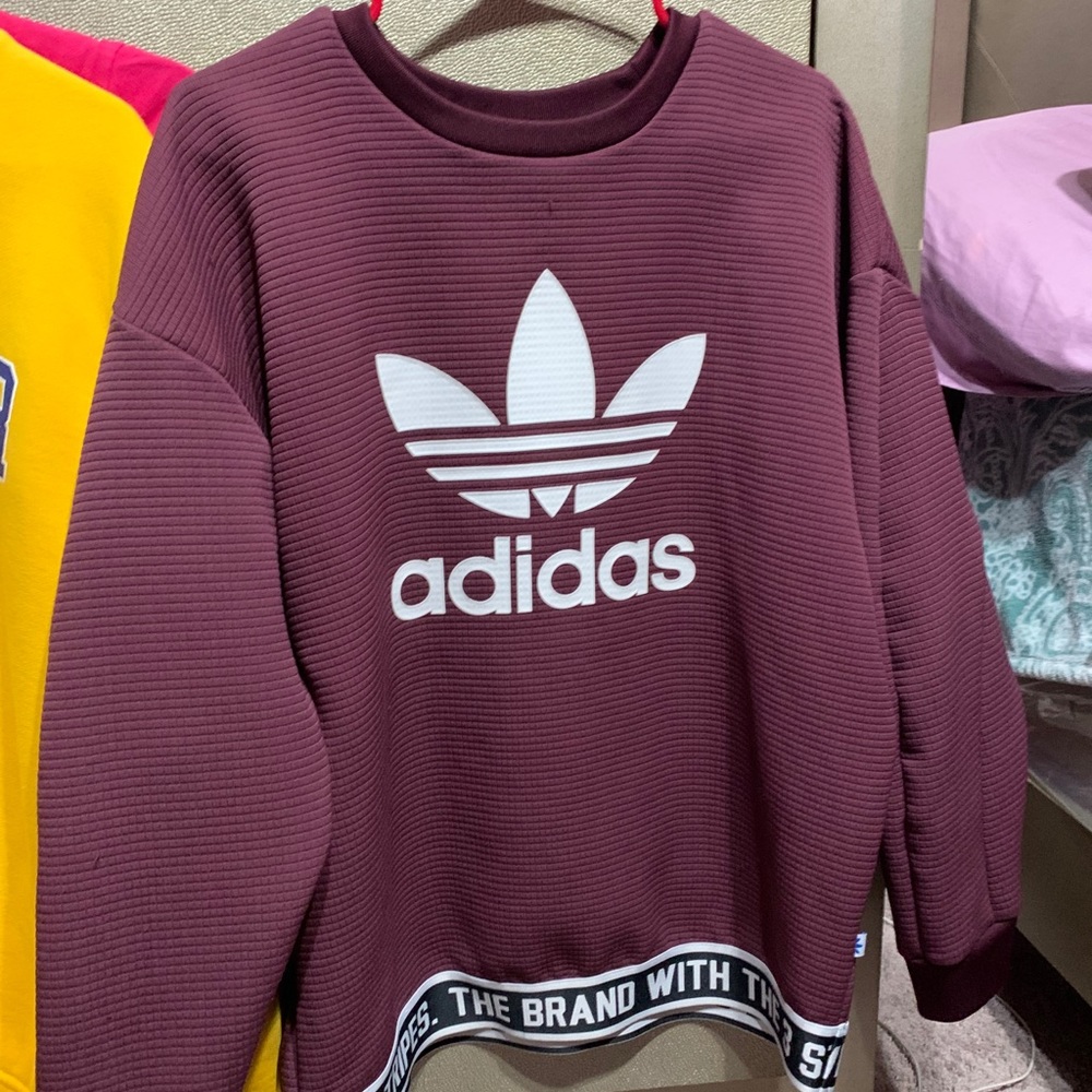 Adidas crew neck sweater